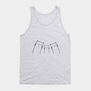 Cat Family love Cats Gift Idea Tank Top